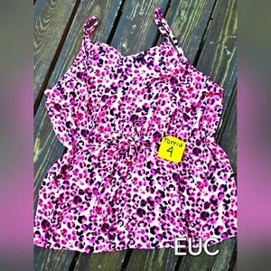 Torrid Pink Leopard Tie Front